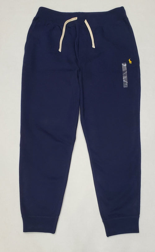 Nwt Polo Ralph Lauren Navy/Yellow Small Pony Joggers - Unique Style