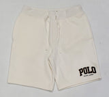 Nwt Polo Spellout White Embroidered Shorts