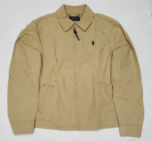 Polo Ralph Lauren Tan Small Pony Lightweight  Jacket - Unique Style
