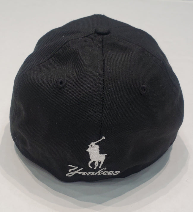 Nwt Polo Ralph Lauren Black/White NY Fitted Hat - Unique Style