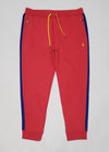 Polo Ralph Lauren Faded Red/Royal Blue Small Pony Sweatpants - Unique Style