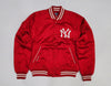 Nwt Polo Ralph Lauren Yankees Red NY Satin Jacket