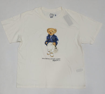 Nwt Polo Ralph Lauren  Fishing Bear Custom Slim Fit Tee