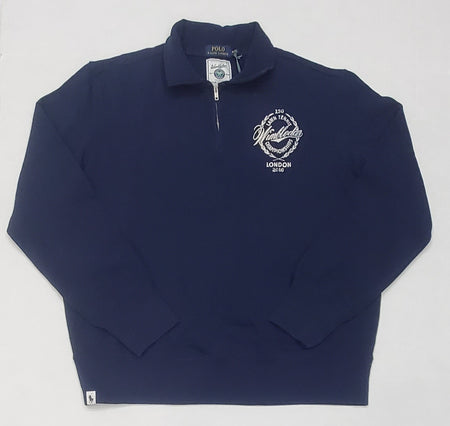 Nwt Polo Ralph Lauren Navy/White Polo Sport Classic Fit Rugby