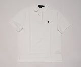 Nwt Polo Ralph Lauren White w/ Blue Small Pony Classic Fit Polo