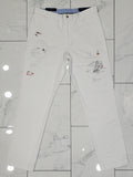 Nwt Polo Ralph Lauren White Sailboat RL 67 Straight Fit Pants