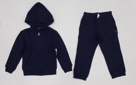 Nwt Polo Ralph Lauren Royal Pullover Polo Sport Hoodie with Matching Royal Polo Sport Joggers