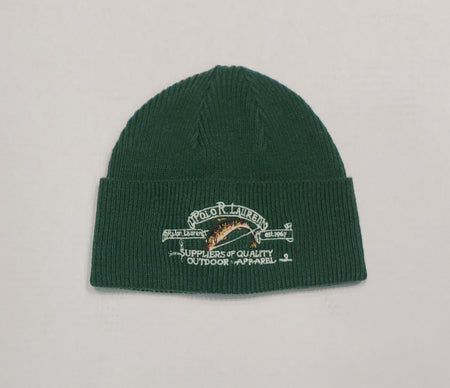 NWT Polo Ralph Lauren Green Suppliers Quality Outdoor Apparel Sportsman Skully - Unique Style