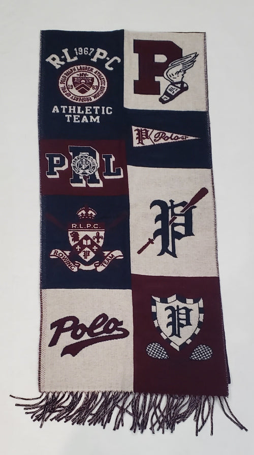 Nwt Polo Ralph Lauren RLPC Wool Blend Scarf