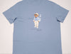 Nwt Polo Big & Tall Coastal Prep Style Bear Tee (Blue)