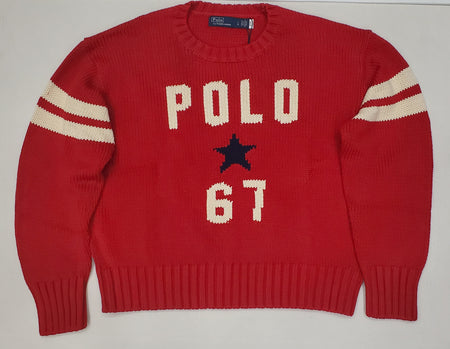 Nwt Polo Ralph Lauren Women's Canyon Teddy Bear Sweater