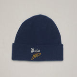 NWT Polo Ralph Lauren Blue Polo 67 Wing Foot Skully - Unique Style