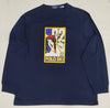 Nwt Polo Ralph Lauren Navy Skier Classic Fit Long Sleeve  Tee