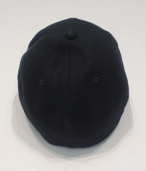Nwt Polo Ralph Lauren Black on Black NY Wool Fitted Hat - Unique Style