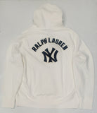 Nwt Polo Ralph Lauren White NY Yankees Hoodie