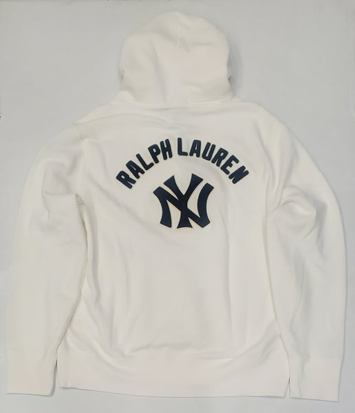 Nwt Polo Ralph Lauren White NY Yankees Hoodie