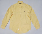 Nwt Polo Ralph Lauren Small Pony Yellow Button Down - Unique Style
