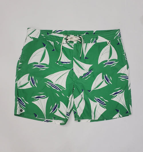 Nwt Polo Ralph Lauren Sailboat Swimtrunks - Unique Style