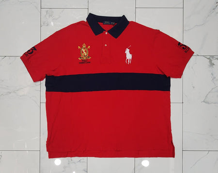 Nwt Polo Big & Tall Polo Scribble Logo Polo