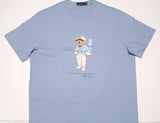 Nwt Polo Big & Tall Coastal Prep Style Bear Tee (Blue)