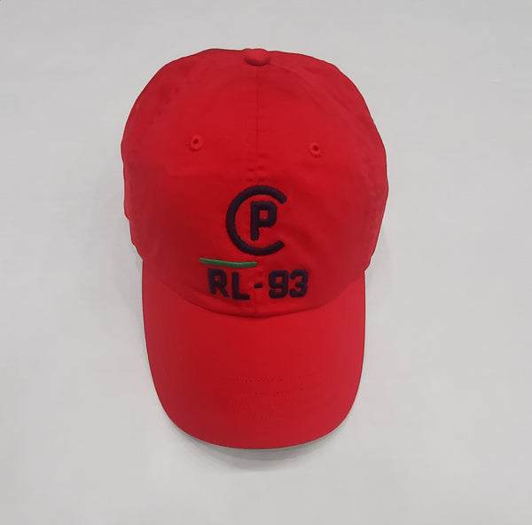Nwt Polo Ralph Lauren Red Cp-93 Adjustable Strap Back Hat