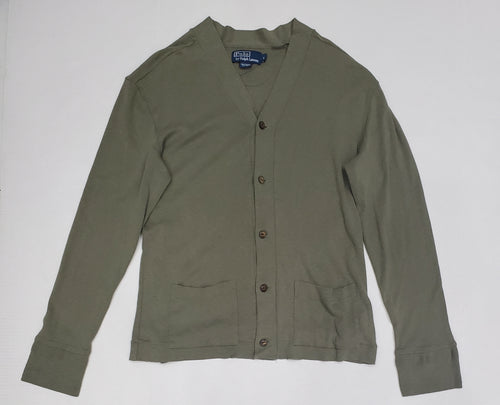 Polo Ralph Lauren Olive Cardigan - Unique Style