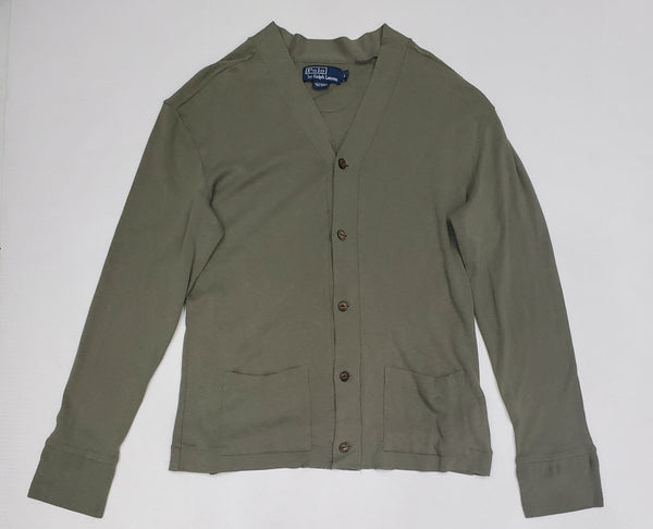 Polo Ralph Lauren Olive Cardigan - Unique Style