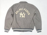 Nwt Polo Ralph Lauren Grey Yankees NY Wool Jacket
