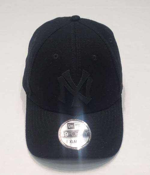 Nwt Polo Ralph Lauren Black on Black NY Wool Fitted Hat - Unique Style