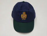 Nwt Polo Ralph Lauren Navy/Green Crest Adjustable Hat