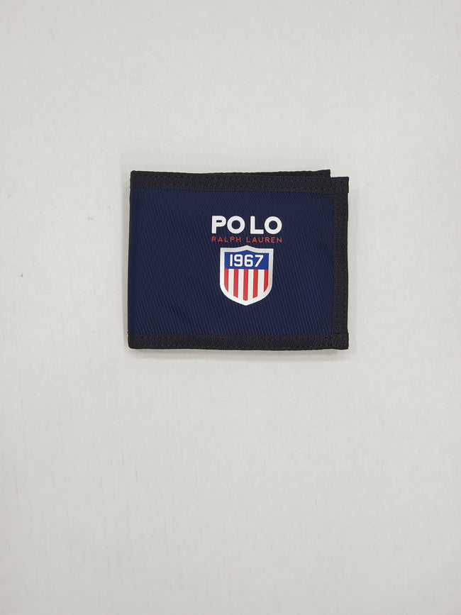 Nwt Polo Ralph Lauren 1967 Kswiss Logo Wallet