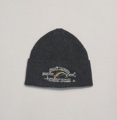 NWT Polo Ralph Lauren Gray Suppliers Quality Outdoor Apparel Sportsman Skully - Unique Style