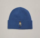 NWT Polo Ralph Lauren Blue Heritage Polo Bear Skully - Unique Style