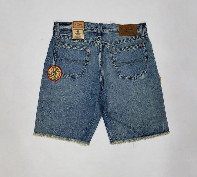 Kids Polo Ralph Lauren Jean Patch Shorts (8-20)