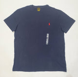 Nwt Polo Ralph Lauren Navy Small Pony Roundneck Tee - Unique Style