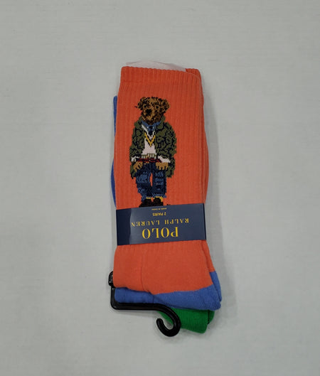 Nwt Polo Ralph Lauren White Polo Sport Socks