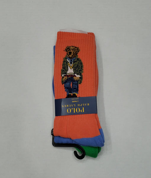 Nwt Polo Ralph Lauren Polo Bear Socks - Unique Style