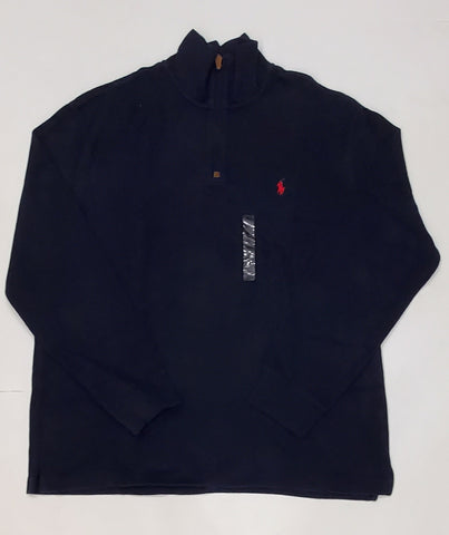 Nwt Polo Ralph Lauren Navy w/Red Horse Half-Zip Sweater– Unique Style