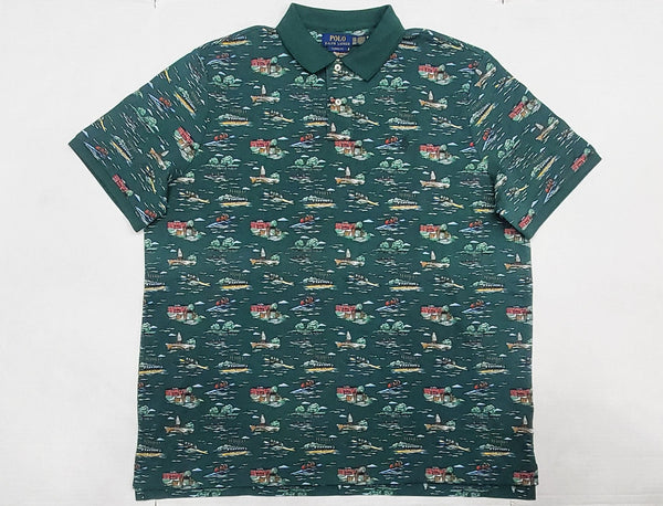 Nwt Polo Ralph Lauren Regatta Scenic Classic Fit Polo
