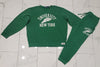 Nwt Polo Ralph Lauren Green University Polo New York Sweatsuit - Unique Style
