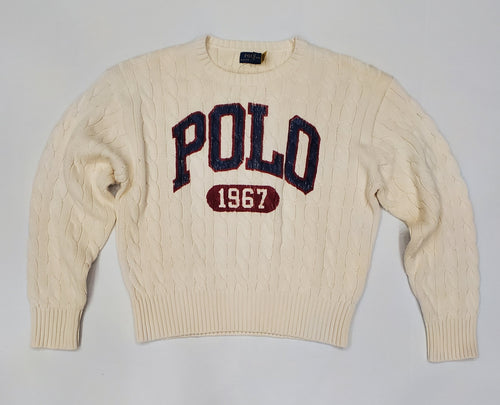 Nwt Polo Ralph Lauren Women's Polo Spellout Sweater - Unique Style
