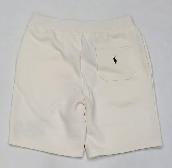 Nwt Polo Spellout White Embroidered Shorts