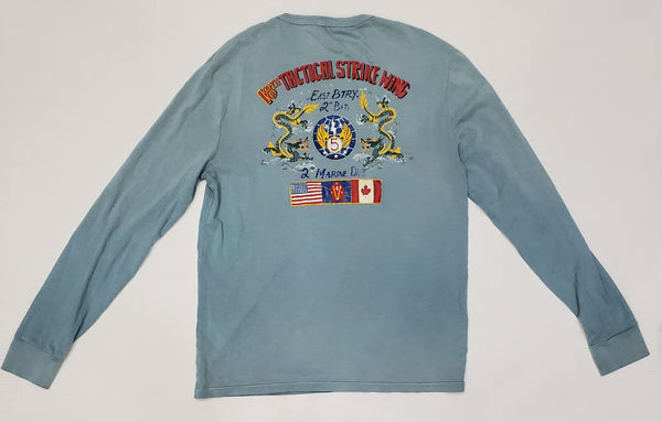 Nwt Polo Ralph Lauren 18th Tactical Strike Wing Long Sleeve Tee - Unique Style
