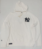 Nwt Polo Ralph Lauren White NY Yankees Hoodie