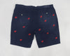Nwt Polo Ralph Lauren Navy Lobster Allover Print Shorts