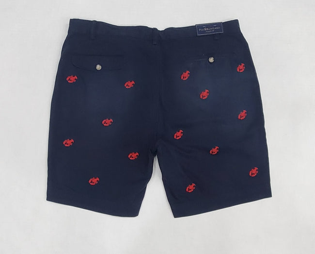 Nwt Polo Ralph Lauren Navy Lobster Allover Print Shorts