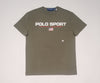Nwt Polo Ralph Lauren Olive Spellout Classic Fit tee