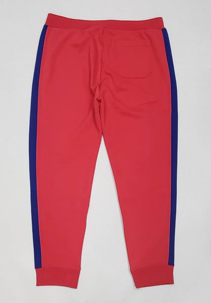Polo Ralph Lauren Faded Red/Royal Blue Small Pony Sweatpants - Unique Style