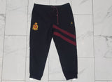 Nwt Polo Ralph Lauren Big & Tall Black/Burgundy Crest Sweatshirt