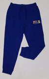 Nwt Polo Ralph Lauren Royal Blue Polo Spellout Joggers